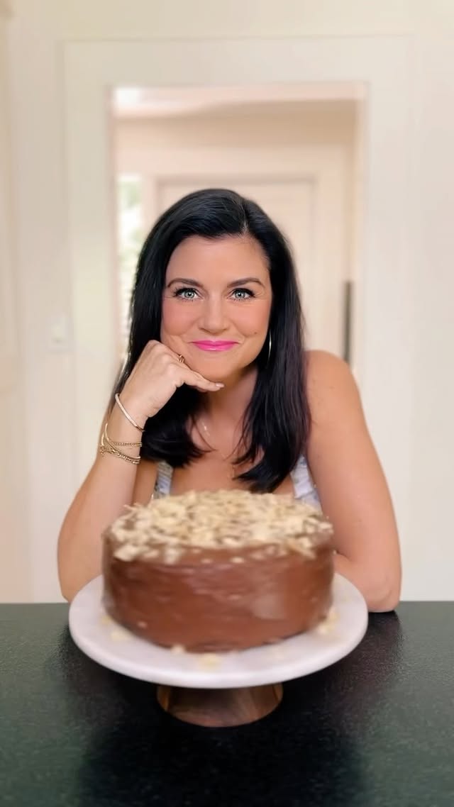 Mondays call for chocolate. Especially in cake form. Who’s with me? My Chocolate Spuds Cake from #herewegoagain cookbook
