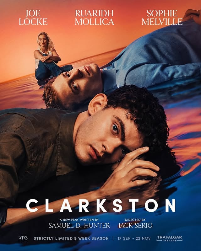The water was real. And very cold. Worth it.Priority booking for Clarkston opens today at 10am.General sale starts Tuesday 22 July at 10am.Trafalgar Theatre17 Sept – 22 NovSee you in Costco x-Photography: @emiliomadrid Concept: @feastcreative Styling: @emmantinas H&MU: @petransellge & @emilyblissmakeup Photography Assistants: Michel Bewley-Bienvenue, Chris Parsons & @pipbourdillon Marketing: @aka_agency Producers: @oliverhenryroth & @ldentertainment GM and Executive Producer: @wessexgrovePR: @aboutgracepr by @joelocke03
