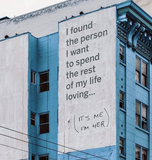 You ARE who you’ve always been looking for ❤️The longest and most important relationship Im ever going to have is with myself. Whether I have a partner or not, it is absolutely vital to nurture the relationship I have with myself, to get to know what I like and don’t like, what makes me happy, what inspires me, and to always treat myself with integrity and respect. We need to love ourselves regardless of our relationship status. It feels really good to know that my best friend (me!) is gonna be with me my whole life. I love my alone time - I am, and always will be, my favorite person to hang with.⁣What’s something you’ve done recently to nurture yourself? ✨ by @linernbrows