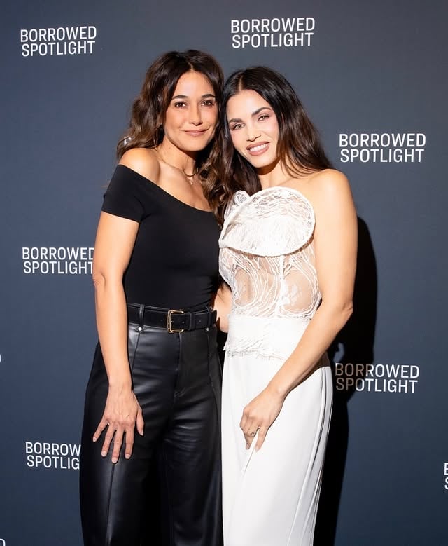 Such an amazing night co- hosting @borrowedspotlight with my beautiful bestie @jennadewan .The turn out was incredible- such powerful and moving portraits of holocaust survivors and celebrities together shot by big hearted and insanely talented @brycethompson .The initiative was created by Thompson to combat antisemitism and honor the stories of the last living Holocaust survivors. The exhibition will be showing from Feb 4th thru till March 1st 170 s La Brea Ave, LA ❤️🙏🏽