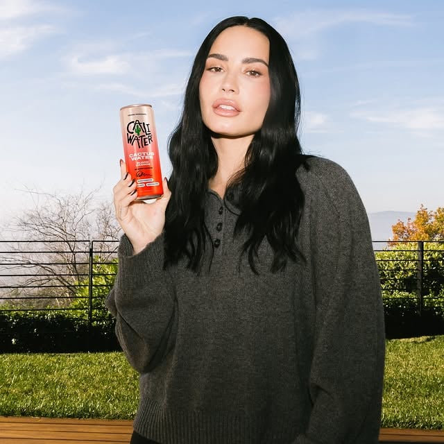 so excited to be launching my own flavor with @caliwater!! try blood orange, available now 🍊🧡