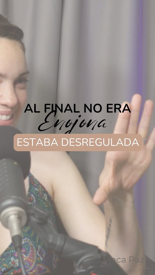 No siempre lo resuelvo perfecto. Pero al menos ya no me castigo tanto. En LA NUEVA Biblioteca Viva de suscripción mensual (link en mi perfil) vas a encontrar mucho contenido sobre esto: Aprender a identificar lo que nos pasa antes de reaccionar. No para ser zen. Para ser más conscientes de nuestro propio límite. Porque a veces no es carácter. Es saturación. Contame si te Sentis identificada con lo que cuento 👍☺️🤍 by @macapazok