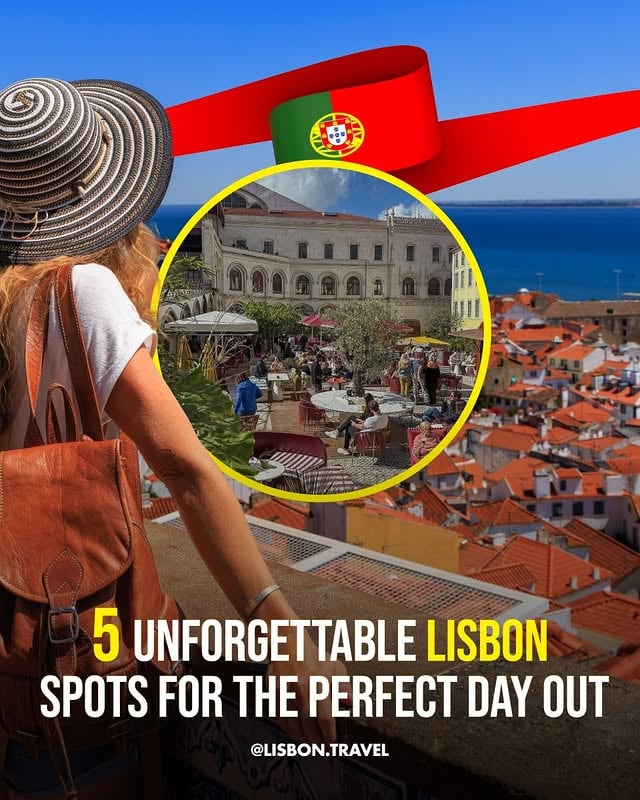 ✨ Discover Lisbon’s Hidden Gems with @ninetofivewanderlust ✨From peaceful gardens to vibrant art hubs, Lisbon perfectly blends relaxation, culture, and history. Here are 5 spots you can’t miss:🌿 Rossio Gardens — A serene urban oasis in the heart of Lisbon for a relaxing stroll.🍽️ A Obra — Cozy spot serving authentic Portuguese flavors with vegetarian options.🎨 LX Factory — Trendy industrial space with shops, galleries, and restaurants.🍳 São — Popular café for brunch lovers with mouthwatering dishes.🍸 Park Rooftop — Stunning panoramic views of Lisbon from Bairro Alto.Save this guide and tag your travel buddy to explore these must-visit spots! 💬📍 Lisbon, Portugal by @lisbon.travel