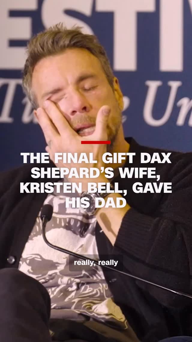 Dax Shepard shares how his wife, Kristen Bell, surprised him during the final days he spent with his father, Dave Robert Shepard, before his death in late 2012. Dax and Anderson Cooper spoke live at the New Orleans Book Festival in March. Watch the full episode of All There Is at cnn.com/allthereis or wherever you get your podcasts. by @kristenanniebell
