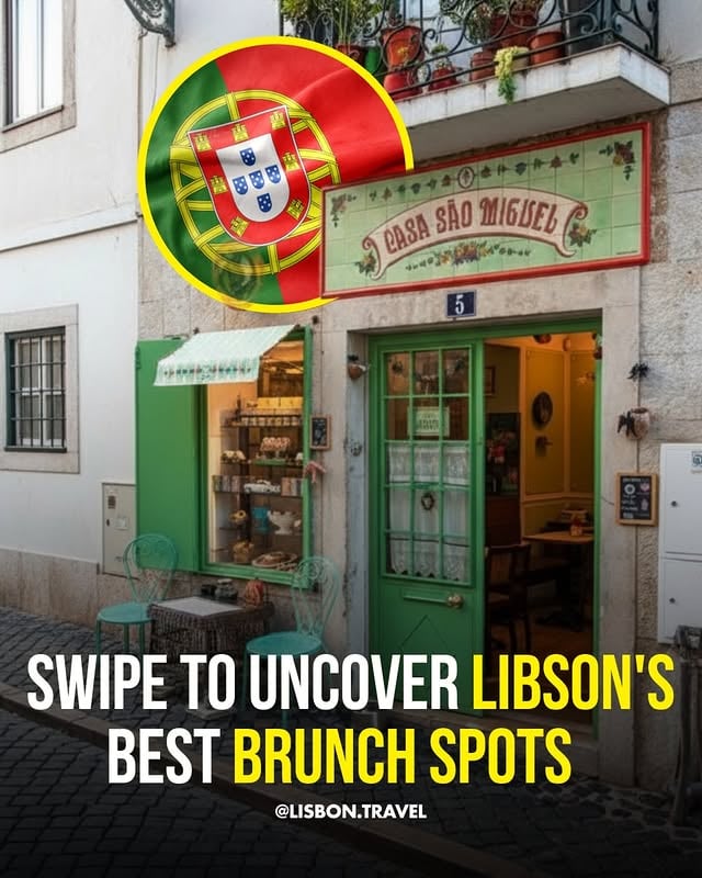 The Ultimate Lisbon Brunch Guide recommended by @saudadeguide ☕️💓Brunch in Lisbon is an experience you won’t want to miss! The city is known for its vibrant café culture, offering everything from cozy spots with the best specialty coffee to trendy venues serving up creative and delicious pastries. Whether you’re craving classic brunch dishes like avocado toast and eggs benedict or looking for something unique, Lisbon has it all. From outdoor terraces with beautiful views to indoor havens perfect for rainy days, there’s a place for every vibe. Lisbon’s brunch spots also cater to everyone, including family-friendly venues and sweet lovers. It’s the perfect way to start your day while soaking in the city’s charm.Which spot will you visit first? Tag your brunch buddy! 😍📍Lisbon, Portugal #LisbonBrunch #FoodieAdventures by @lisbon.travel
