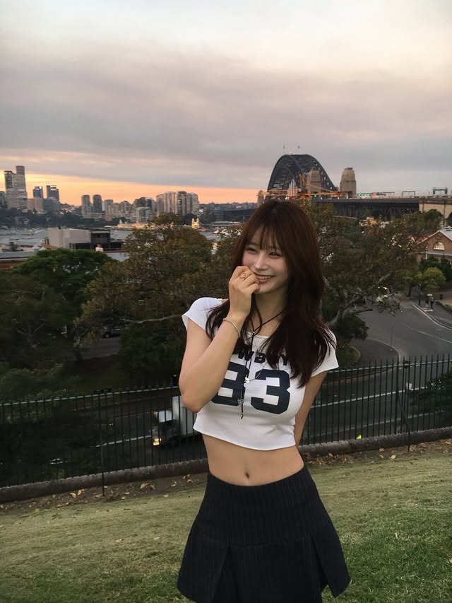 잔디 앉아서 바라보는 노을이 너무 예뻤던 천문대🔊💬#sydney by @yuhiro0o