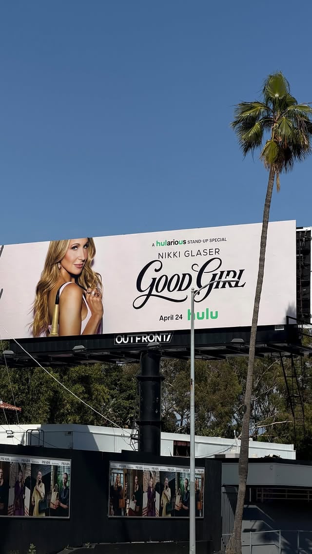 If you don’t know, I have a Hulu special out right now, then I don’t know what to tell you. I tried my best to get the word out. #goodgirl by @nikkiglaser