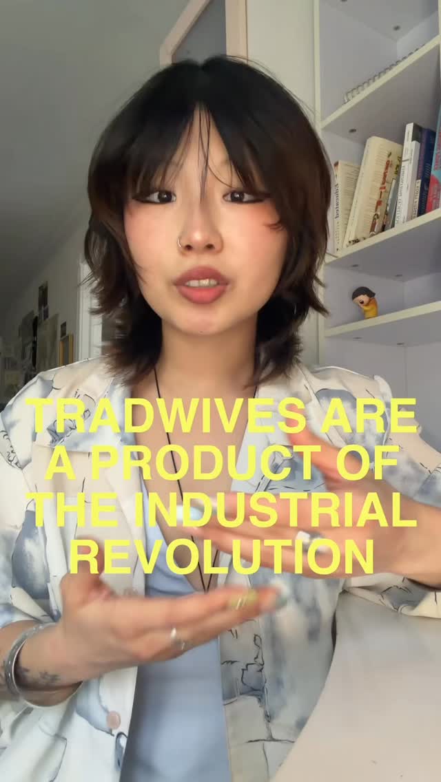 On tradwives, the Industrial Revolution, and housework #feminism #marxism #tradwife #politics #sociology by @_glassmuseum