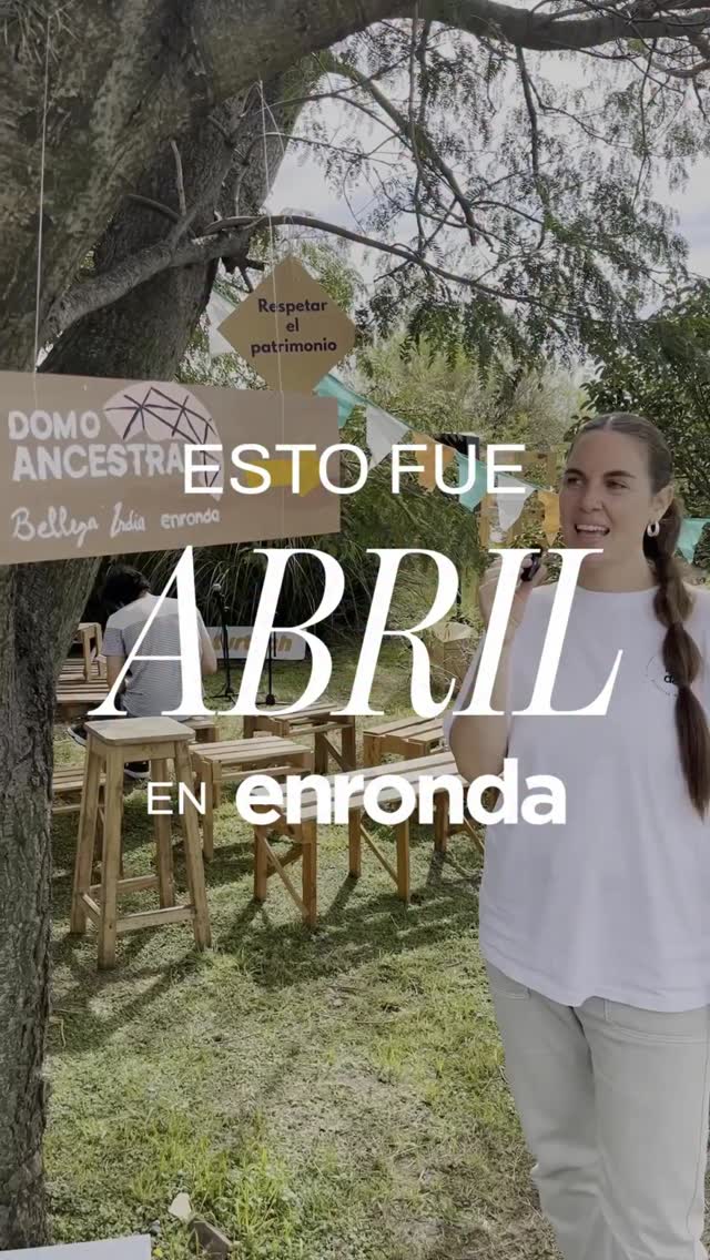 Así se vivió abril en Enronda Encuentros, aprendizajes y mucha conexión real.Gracias a todas las personas que fueron parte.Animate a conectar y sumate a los encuentros de Mayo✨Link en bio by @macapazok