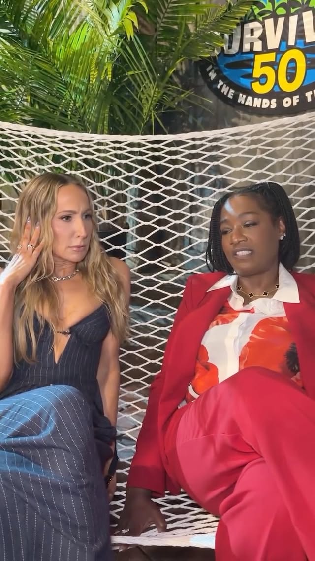 The alliance we didn’t know we needed 🥰...#Survivor #Survivor50 #CirieFields #NikkiGlaser by @nikkiglaser