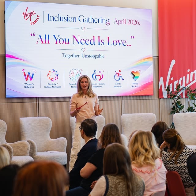 A tiny snapshot of some of the ways @Virgin is making the world a more inclusive place: • @VirginStartUp funding an equal number of male and female founders, challenging the statistic that only 20% of start-up funding in the UK goes to women • @VirginMoney bringing specialist dementia clinics to its branches shows how inclusion can be tangible • All @VirginHotels’ properties have Autism Double-Checked certification: making travel less stressful for autistic people and their families • @VirginAustralia’s Try Before You Fly programme is also making travel more accessible and enjoyable for people with disabilities and neurodiversity. There are so many more examples. On my blog I’ve shared why inclusion work shouldn’t be a side conversation (link in bio). by @holly_branson