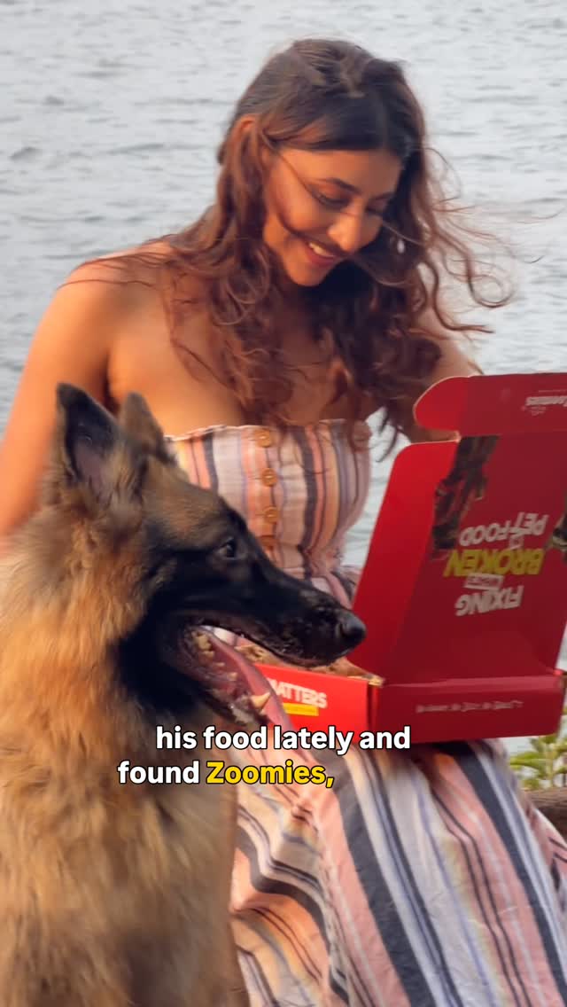 What else do you need as a pet parent❤️😍Give your dog natural.....Upgrade to @zoomies_social100% real. 100% natural.No preservatives. No artificial gravies.Wet AF - complete, balanced nutrition.DOG Stuff - treats they'll truly crave.Crafted with premium ingredients,because your pet deserves nothing but the best. by @moni.ka_singh