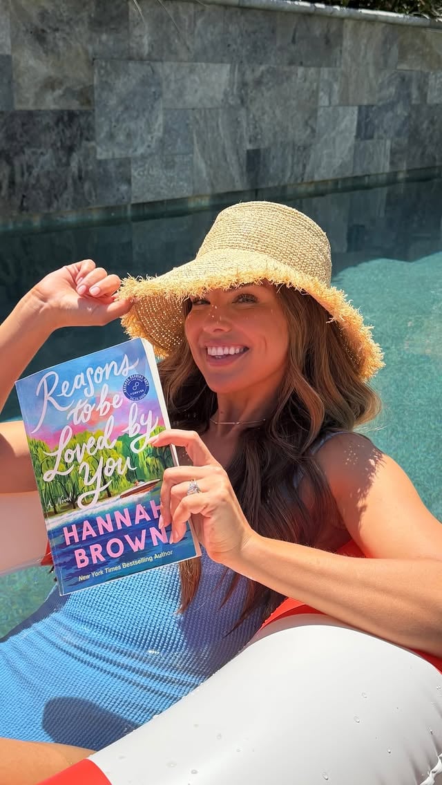 Less than ONE MONTH until Reasons to Be Loved by You is officially yours 🥹📖 I can’t wait for you to read Nikki’s story, hopefully by the pool, on the lake, or wherever life takes you this summer! ☀️Also ICYMI, I’m going on book tour from June 20-26th!! Tickets are still available NOW for certain stops. Comment SUMMER and I’ll send you the link to grab your tickets! I can’t wait to see y’allll 🩵 by @hannahbrown
