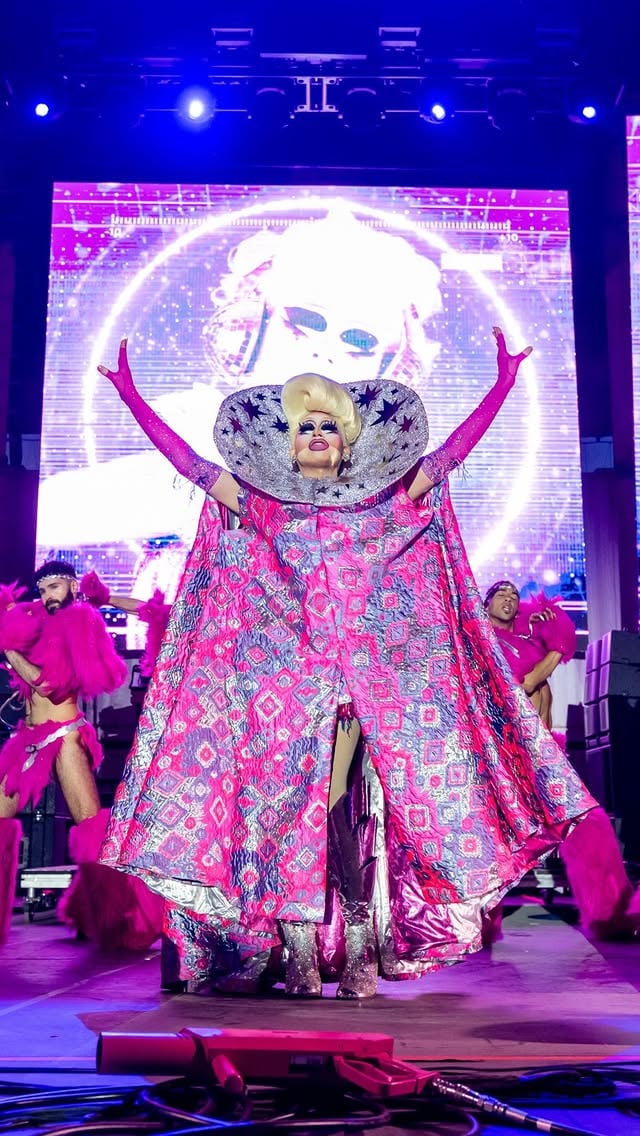 Still gagged 💅 @trixiemattel 📼: @christianflamio 📸: @helloatlasmedia by @libfestival