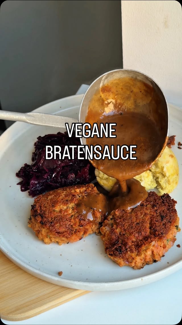 Vegane Bratensauce aus dem Glas 😳 probieren wir heute 😌 #vegan #bratensauce by @fabiwndrlnd