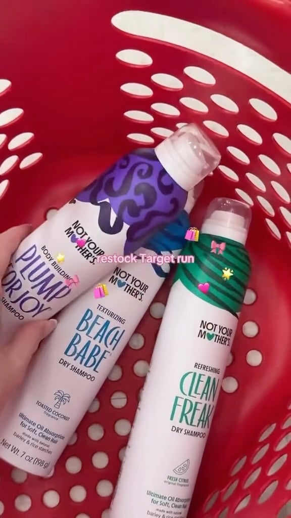 Nothing like stocking up on all the dry shampoo must haves at @target keeping hair fresh through hot summer days 😌Which one are you picking up?#dryshampoo #haircare #targetbeauty #notyourmothers by @notyourmothers