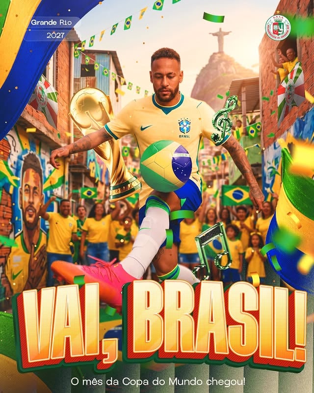 Na torcida pelo hexa, @brasil! Mês de apoiar a Seleção e contar os dias pra notícia mais aguardada por aqui! 👀🇧🇷🎨 @luisfelipebenitez by @granderio
