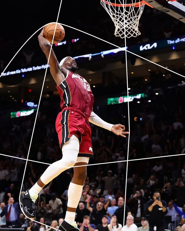 Rule of thirds 🤌 by @miamiheat