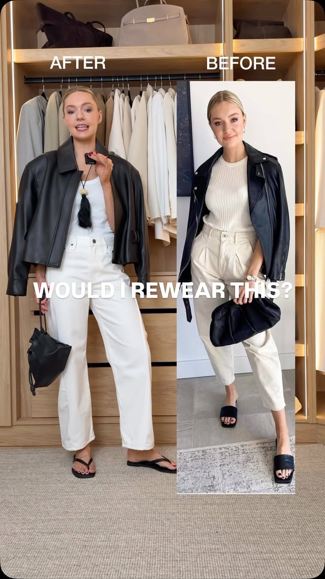 Restyling my old outfit from 2020 in a contemporary way! What do we think?Comment SHOP below to receive a DM with the link to this post on my LTK ⬇ https://liketk.it/6eN3I by @lydiajanetomlinson