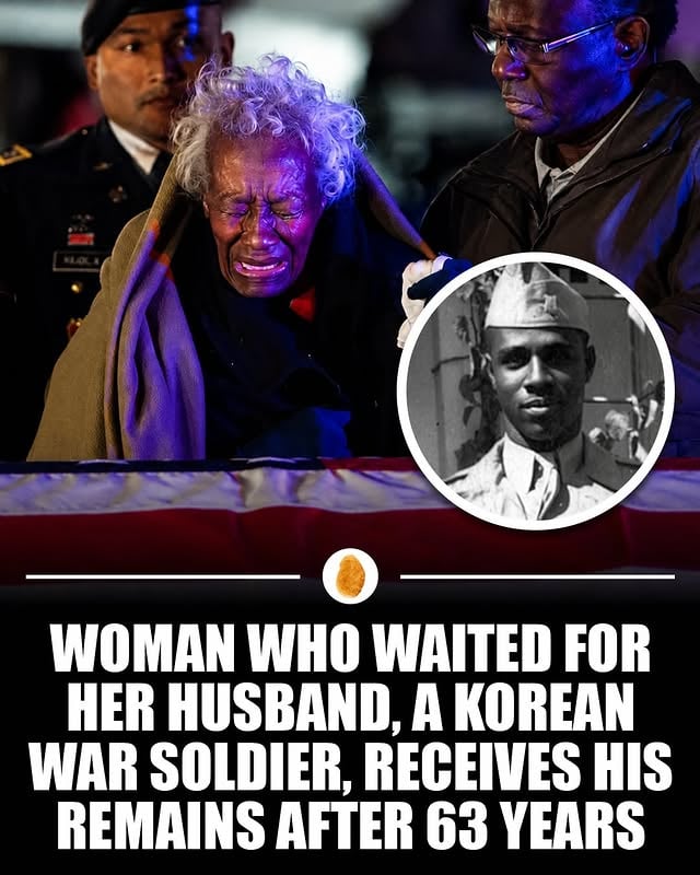 For more than six decades, she waited for answers.

The remains of a U.S. soldier killed during the Korean War were finally identified and returned to his family 63 years after his death, bringing a long chapter of uncertainty to a close.

His wife never stopped hoping he would come home. The emotional return of his remains marked a moment of closure for a family that had spent generations searching for answers.