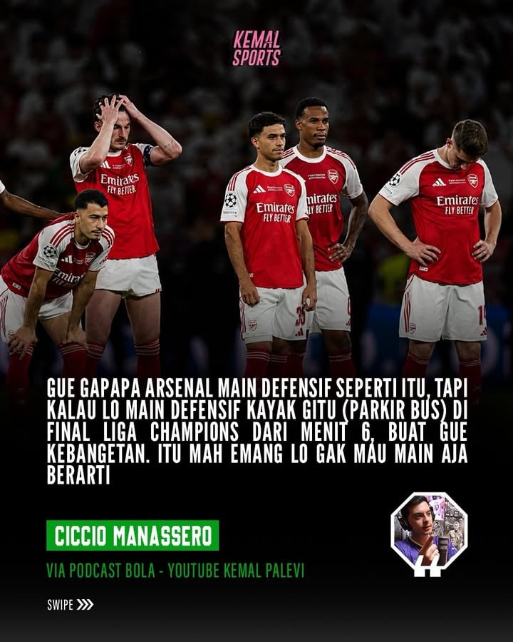 Setujukah sama @ciomanassero ??

#podcastbola sudah tayang sikat!