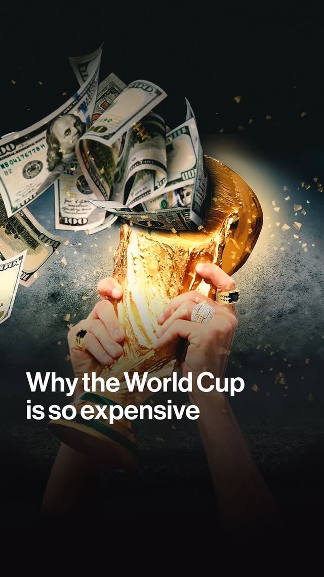 This year’s World Cup has more teams and more host nations than any previous World Cup. It’s also going to make FIFA billions of dollars, but complications including dynamic ticket pricing and mounting costs are leaving ordinary fans priced out and host cities under financial strain.Tap the link in bio for more. by @bloombergoriginals