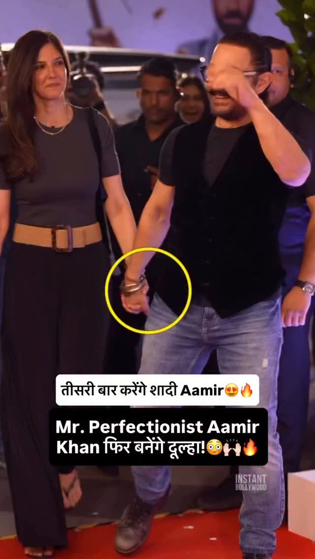 Aamir Khan has confirmed that he and Gauri Spratt will get married on July 5., he said, “I’m currently in the US. The news is true. It’s on July 5.” The confirmation comes months after he had said marriage wasn’t an immediate priority as they were already living together.😍❤️Source:- Gulf News#aamirkhan #gaurispratt #gettingmarried #instantbollywood #sk