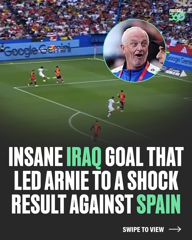 This goal belongs on the World Cup stage. 🇮🇶🔥

Merchas Doski’s stunning strike had shades of Tommy Oar’s wondergoal against Japan seven years ago, and helped Iraq claim an unexpected result against European champions Spain.

If this is a sign of what’s to come, Graham Arnold’s side could be one of the stories of the tournament following 40 years in the international wilderness.

Catch selected FIFA World Cup pre tournament friendlies live and exclusive on Stan Sport.