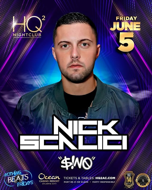 Resident DJ, @djnickscalici, takes over the booth this Friday night 👏 Limited tables & tickets available at the link in our bio! by @hq2ac