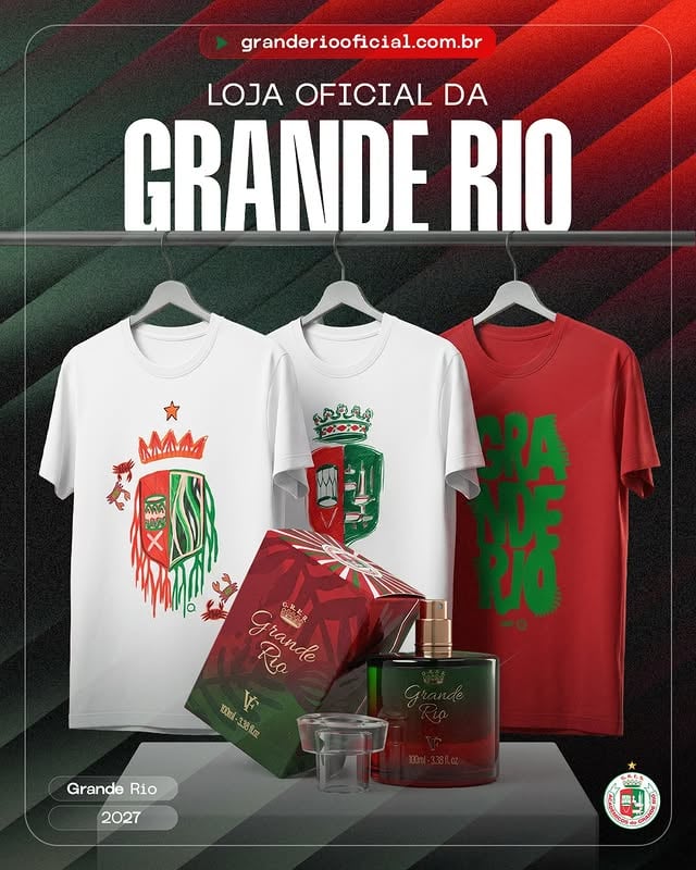 O lugar perfeito pra você garantir os produtos oficiais da Grande Rio! Já garantiu o seu?! Aproveita e conta pra gente o que já pode faltar na Boutique Tricolor! 👀🇭🇺 by @granderio