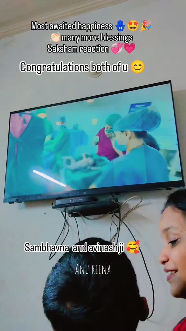Dear Sambhavna and Avinash ji, 

Heartiest congratulations on the arrival of your precious twin babies! ❤️👶👶

As a fan, it feels wonderful to witness this beautiful new chapter in your lives. May your home be filled with double the laughter, double the love, and countless happy memories. Wishing both little angels a healthy, joyful, and blessed life ahead.

May God shower your family with happiness, good health, and endless blessings. Enjoy every precious moment of this beautiful journey of parenthood.

Lots of love and best wishes from a fan.  Watching  you  since 2021 🤗💗🌸✨congratulations both of you ❣️🪬👏🏻🎉 my babies  samarth & saksham 🤩  so happy for twin 💖 👏🏻💞#@sambhavnasethofficial #@imavinashdwivedi#trendingreels #sambhavanseth