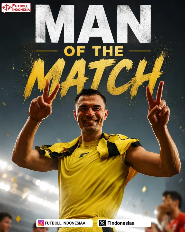 Emil Audero menjadi pemain terbaik dilaga melawan Oman.🧤🔥