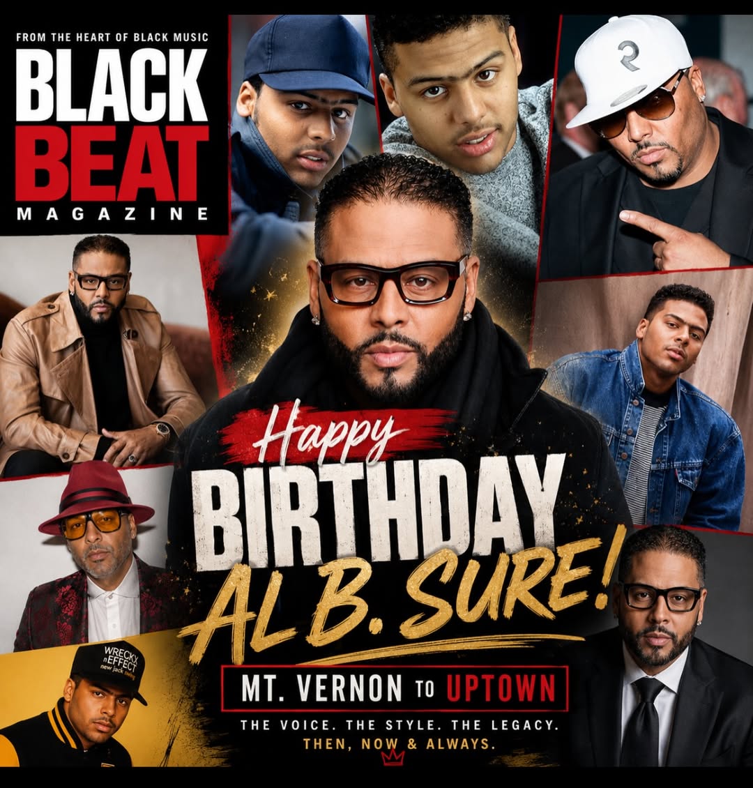 🎉 HAPPY BIRTHDAY AL B. SURE! 🎉

Today, Black Beat Magazine celebrates a true architect of contemporary R&B, style, and culture.

From Mt. Vernon to Uptown, Al B. Sure! helped define an era with a voice, charisma, and musical influence that continues to resonate across generations. As one of the pioneering stars of the New Jack Swing movement, his contributions helped shape the sound of modern R&B and opened doors for countless artists who followed.

Whether through timeless hits, unforgettable performances, or his enduring impact on music and culture, Al B. Sure! remains a symbol of excellence, resilience, and artistic innovation.

On behalf of everyone at Black Beat Magazine, we salute a living legend and wish you continued health, happiness, and success in the year ahead.

Happy Birthday, Al B. Sure!

The Voice. The Style. The Legacy.
Mt. Vernon to Uptown
Then. Now. Always.

#HappyBirthdayAlBSure #AlBSure #BlackBeatMagazine #NewJackSwing #RnBLegend