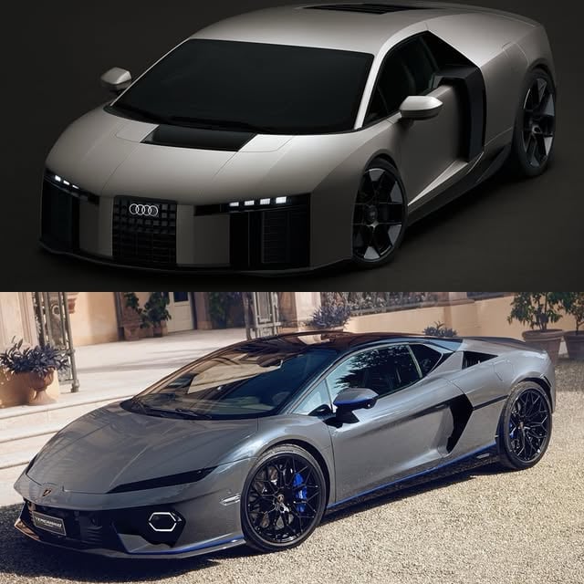 Trying to wrap my head around the design of the just launched, coming soon, one of 499 and $700K, Audi Nuvolari. Just like how the 907 horsepower triple-motor hybrid V-8 Lamborghini Temerario isn’t really a replacement for the 631 hp V-10 Huracán, this Nuvolari isn’t a replacement for the R8. It’s a replacement for the Bugatti Veyron.

Total output is 987 hp, the exact same as the Veyron. That 1,001 hp was actually 1,001 PS, or weaker Metric horsepower. 500 Veyrons were made at a starting price of $1.25M. Adjusted for inflation that’s $2.1M. So, for one third the price you’re getting a (slightly) rarer car with the same power! 

Audi and Lamborghini have always done a good job of separating their mid-engine cars from one another. The first R8 and Gallardo look nothing alike. Same is true for the Gen 2 R8 and the Huracán. And once more, it’s hard to imagine two cars looking less alike than the Nuvolari and the Temer.

I just can’t make heads or tails of this design. Like, sure, who doesn’t want their Temerario to look like a tank? But it’s so slabby! I like brutalism as much as the next guy, but it looks like you could cut yourself on some of those creases. And they’re really sticking with the Maus grille? That was the only part of the Type C Concept I didn’t dig. Hmm. 

Oh, and even though this is limited and priced above the Temerario, when the Performante version comes out, expect much more power. Instead of 200 hp per liter out of the twin-turbo V-8, think 250 hp per liter, with the motors from the Nuvolari. That’s basically 1,200 hp, or a Veyron Super Sport. 😉

What do y’all think? 

#audi #nuvolari @audi