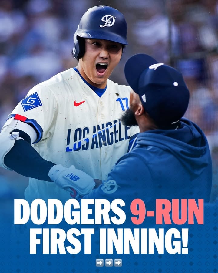 The @Dodgers are off to a RED-HOT start 🔥