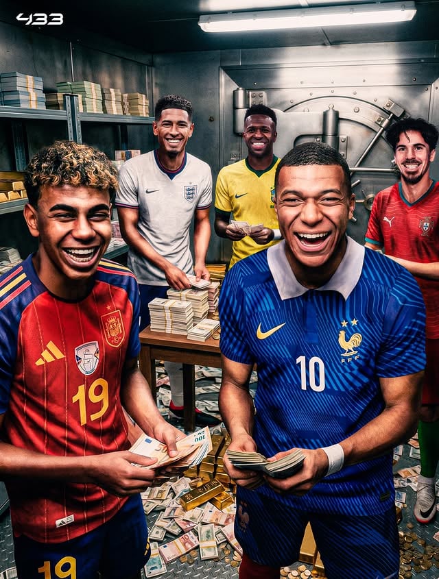 𝐌𝐎𝐒𝐓 𝐕𝐀𝐋𝐔𝐀𝐁𝐋𝐄 𝐖𝐎𝐑𝐋𝐃 𝐂𝐔𝐏 𝐒𝐐𝐔𝐀𝐃𝐒 🤑These are the 12 most valuable national teams heading to the World Cup 🏆Which country has the best squad on paper? 🤔