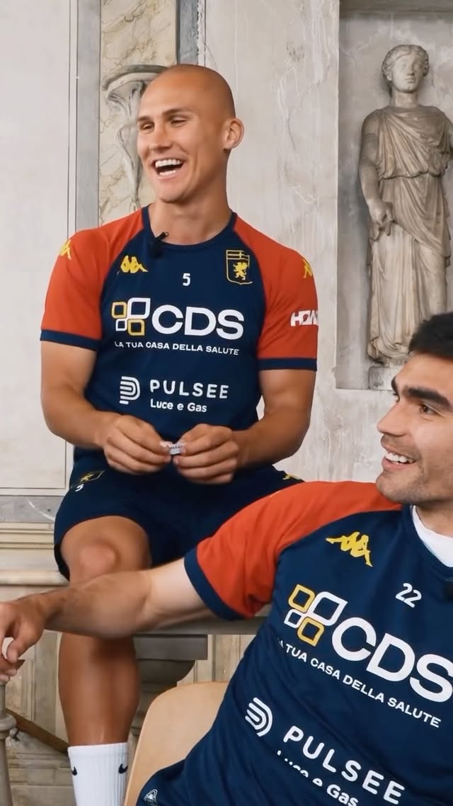 SABELLAOOO🗣️🇧🇷🕵️‍♂️ BIJLOW, OSTIGARD, MARCANDALLI e VASQUEZ in UNDERCOVER 🤥Guarda il video completo al link nelle stories 🔗 by @genoacfc