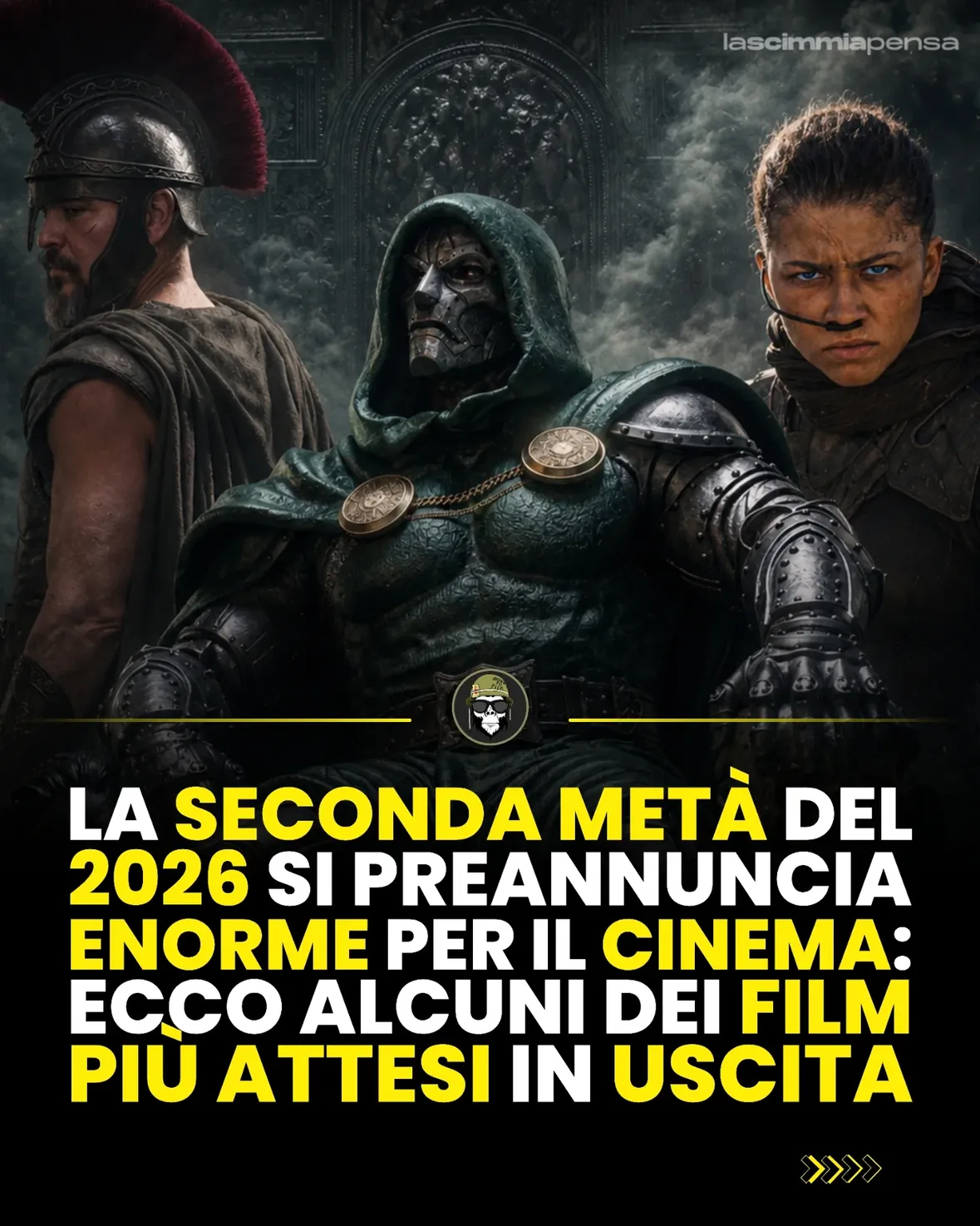 La seconda metà del 2026 si prepara a diventare una delle più intense degli ultimi anni per il cinema, con un calendario dominato da sequel, reboot e grandi franchise pronti a occupare stabilmente il box office.

Dopo un avvio già ricco di ritorni importanti come Toy Story 5 e Supergirl, la stagione estiva alza ulteriormente il livello con nuovi capitoli di saghe molto attese e progetti originali dal forte respiro spettacolare, tra cui titoli come #TheOdyssey e il nuovo Spider-Man: Brand New Day.

Anche l’autunno seguirà questa linea, alternando horror, adattamenti videoludici e nuovi ingressi nell’universo dei cinecomic, con produzioni come Resident Evil, Street Fighter e Clayface a confermare la centralità dei brand già consolidati.

La chiusura dell’anno sarà affidata ai colossi del periodo invernale, con il ritorno di saghe come The Hunger Games, nuovi capitoli dell’universo Marvel e grandi produzioni fantasy e sci-fi come #DuneParteIII, in un finale di anno costruito per dominare la stagione dei premi e delle feste.

Un 2026 che, nelle sue linee generali, punta chiaramente su continuità, riconoscibilità e universi narrativi già affermati, trasformando il box office in una lunga stagione di grandi franchise.