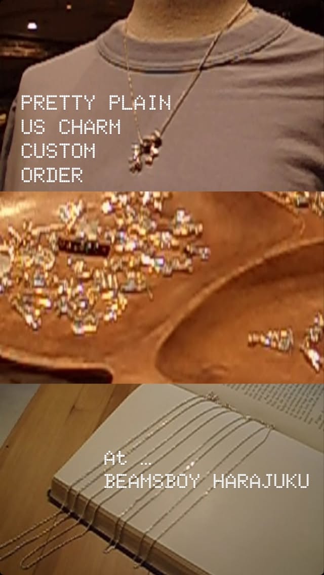 ・“PRETTY PLAIN” US Charm Custom Order EVENT !!ビームス ボーイ 原宿では大阪を拠点とするキュレーションストア＜Pretty Plain＞をお迎えし、アメリカ製シルバー925のカスタムチャームイベントを開催いたします✨【開催期間】6/12(Fri)〜6/21(sun)詳しくは6/10にアップされるブログをご覧くださいませ😌是非お気に入りのアイテムを見つけにいらしてください！#beams#beamsboy #ビームスボーイ #beamsboyharajuku by @beams_boy_official