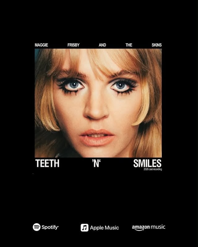 THE OFFICIAL TEETH ‘N’ SMILES CAST RECORDING IS OUT NOW by @selfesteemselfesteem