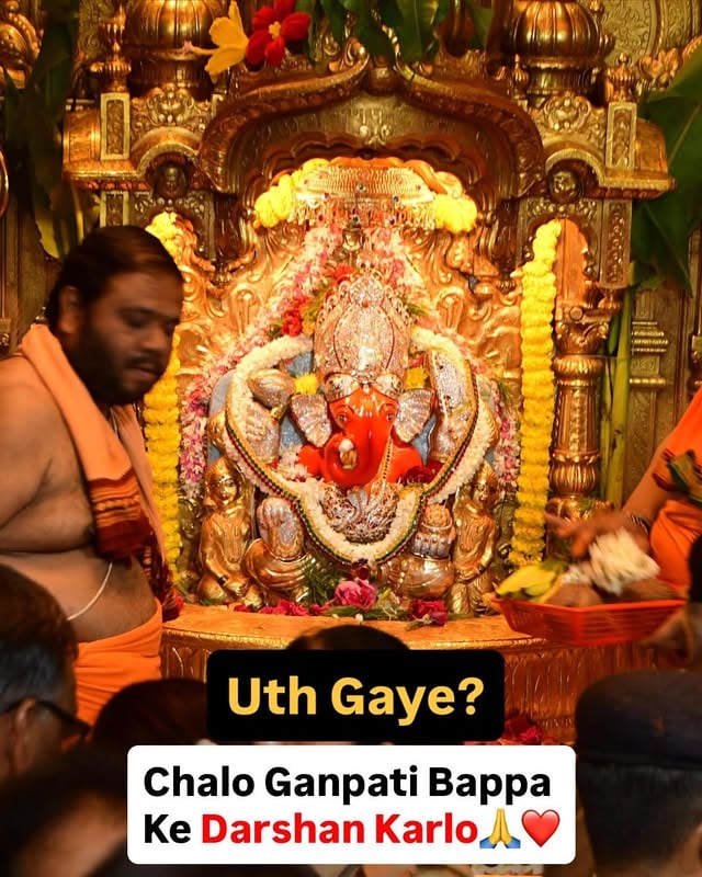 Comment down Ganpati Bappa morya 🙏❤️

📸- Getty images 

#ganpatibappa #aa #gi