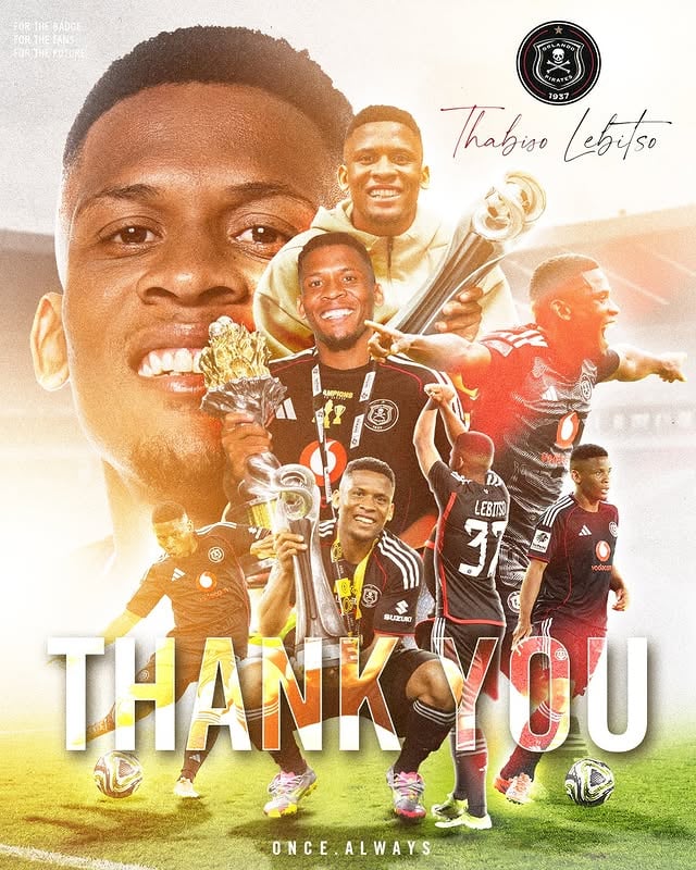 Thank You, Lebitso

💻 Read More: 🔗 In Bio 

⚫⚪🔴⭐
#OrlandoPirates
#OnceAlways