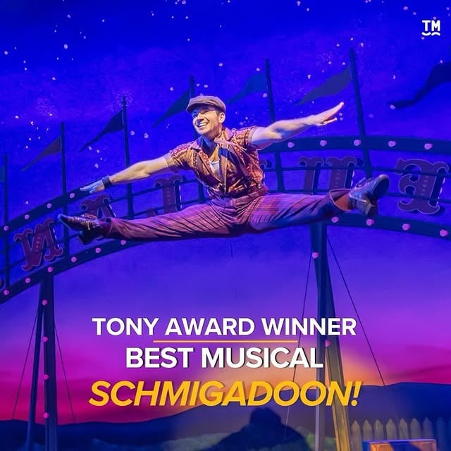 This year’s Tony Award for Best Musical goes to…Schmigadoon! #tonyawards2026 by @theatermania