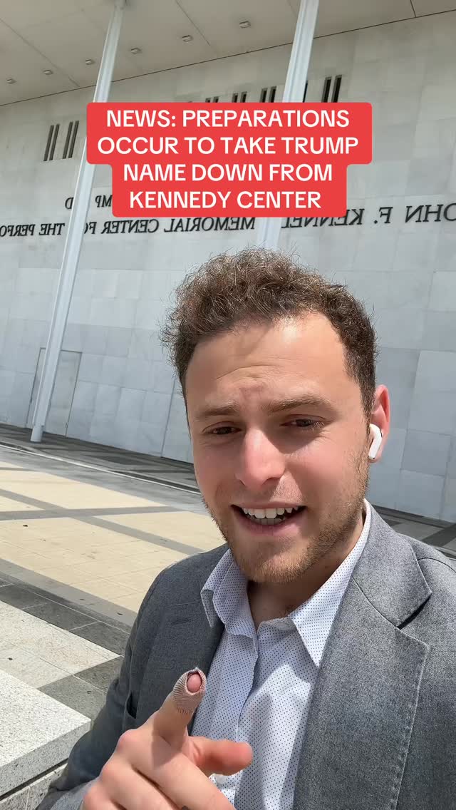 I’ll be there the moment they take Trump’s name down.