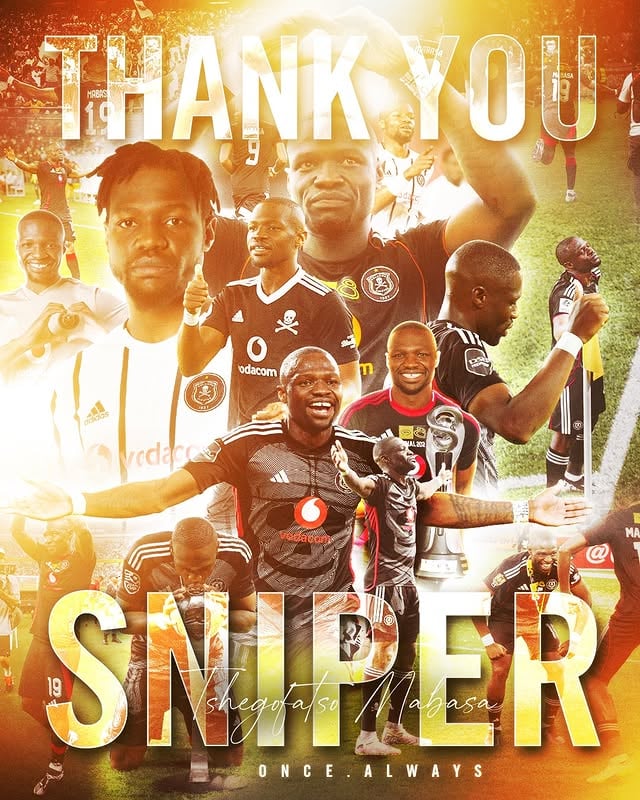 𝐓𝐡𝐚𝐧𝐤 𝐘𝐨𝐮, 𝐌𝐚𝐛𝐚𝐬𝐚

💻 Read More: 🔗 In Bio

⚫⚪🔴⭐
#OrlandoPirates 
#OnceAlways