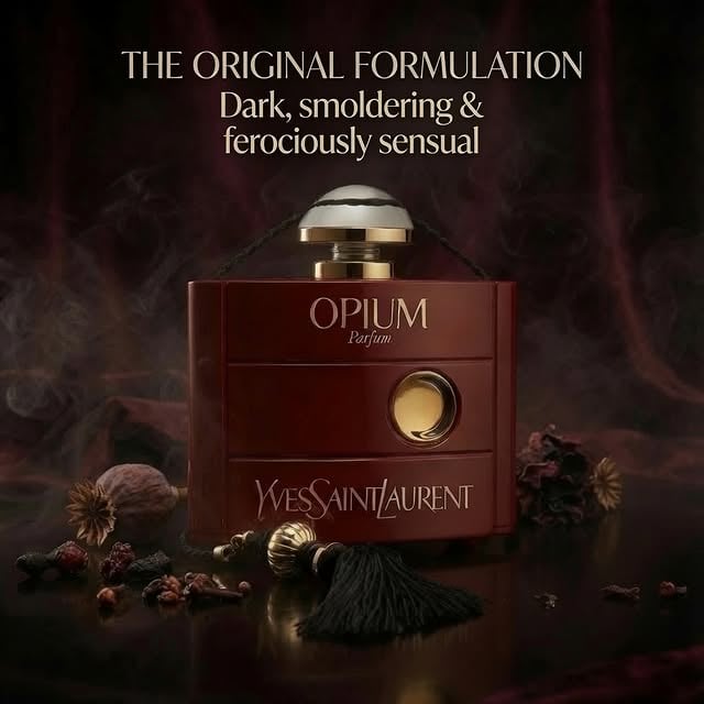 NEW ADDITIONS – EVEN STRONGER:Opium Parfum The Original – Yves Saint Laurent (Gilbert Bendoni Private Collection) → The legendary beast. Dark, spicy, resinous, and dangerously addictive.Gold Woman New Formulation – Amouage (GCMS Club Collection) → Pure liquid gold. Rich, opulent, and regal as hell.Ambassadora – Gisada (GCMS Club Collection) → Bold, luxurious, and commanding presence.Dahab – Kajal (GCMS Club Collection) → Warm, oriental, and insanely performant.This collection doesn’t whisper.It roars.You still rocking soft girl mode or you entering Beast Mode with us? 👀archivesbendoni.gumroad.com#MadameInBeastMode #BeastModeFragrance #SillageMonster #OpiumParfum #GoldWoman #StrongPerfumes #PerfumeAddict #YSL #Amouage #FragranceLover by @perfume.archaeology