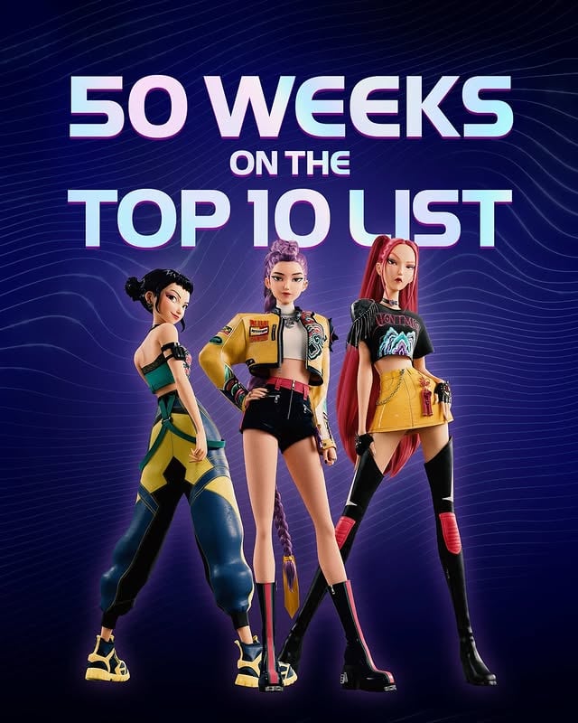 Keep those light sticks glowing, Hunters! ✨ We're almost at ONE YEAR IN THE TOP 10!