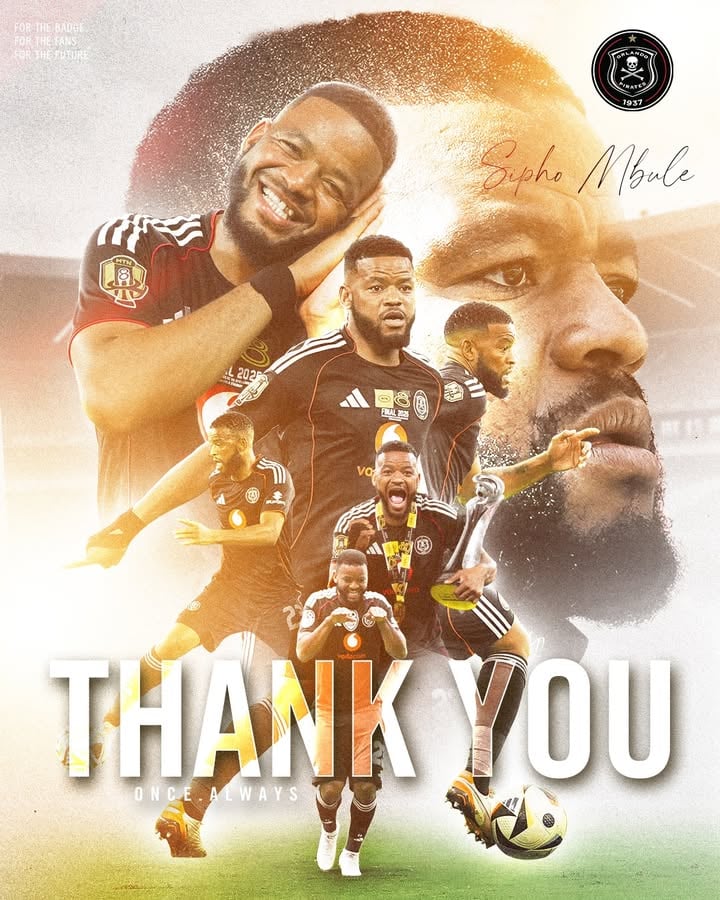 Thank You, Master Chef

💻 Read More: 🔗 In Bio

⚫⚪🔴⭐
#OrlandoPirates 
#OnceAlways