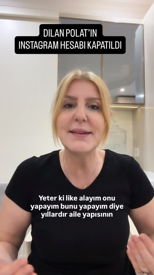 SON DAKİKA; Dilan Pılat’ın Instagram hesabına erişim engeli getirildi. Aile Bakanlığının girişimleri üzerine ilgili kurumlara yapılan başvuruyla süreç başladı.

Sadece Dilan Polat değil, onlar gibi toplumun değer yargılarının üzerinde senelerdir tepinip menfaat ve devşirenlerin hepsine gerekli işlemler yapılmalı.
Bir de öyle utanmazlar ki, kalkmışlar bize hesap soruyorlar.

Bir çift daha var hakkımda suç duyurusunda bulunmuşlar. 
Sebep: yaptığımız yorumlarla aile sükunlarını bozuyormuşuz! 

Bunların hepsi aynı kafada: her istediklerini yapacaklar kimse bir şey demeyecek.

#sevdaturkusev #sevdatürküsev