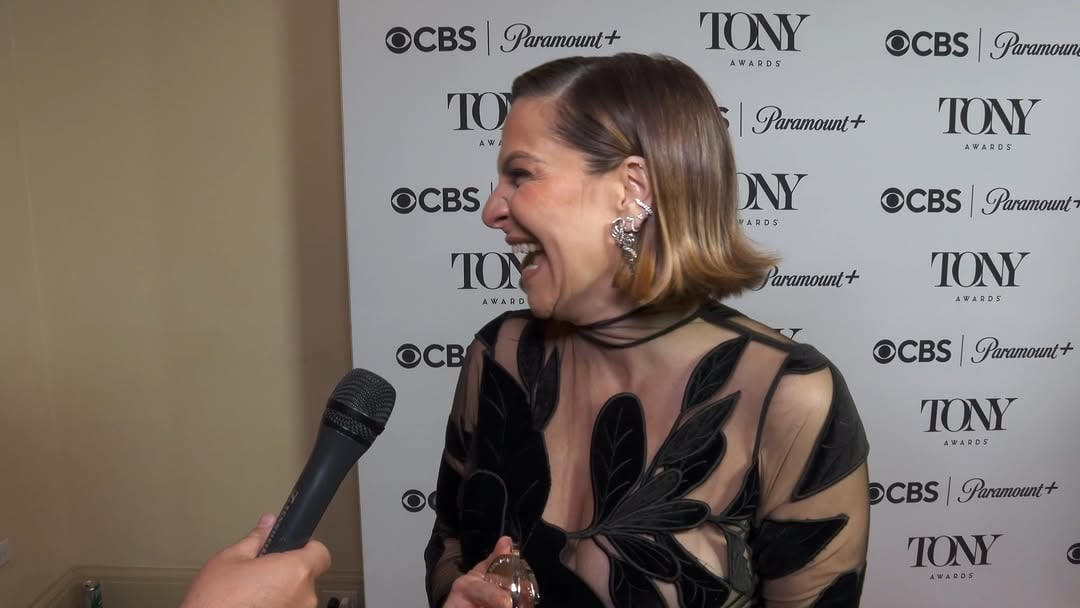 First reaction from newly minted Tony winner @shobean! by @theatermania